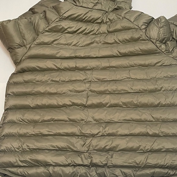 Michael Kors Quilted Nylon Puffer Jacket size XL Olive Green - Picture 4 of 5